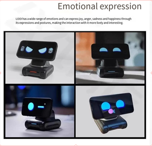 Assistant <span class=keywords><strong>vocal</strong></span> IA Cbyd LOOI, <span class=keywords><strong>robot</strong></span> de bureau, grand modèle en plastique, dialogue <span class=keywords><strong>vocal</strong></span> chinois et anglais, reconnaissance visuelle, musique - Product Image 6