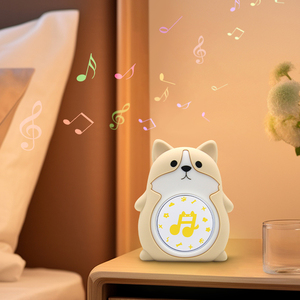 Xách Tay Có Thể Sạc Lại Silicone Vịt Tiếng Ồn Trắng Máy Bé Ngủ Âm Thanh Nhà Sản Xuất Hẹn Giờ Cảm Ứng Ánh Sáng Ban Đêm Người Lớn Quà Tặng - Product Image 1