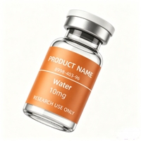 Étiquettes personnalisées en rouleau, résistantes à l'eau, en PP, pour flacons de peptides, petites autocollantes imprimées pour l'emballage de produits de soin à base de peptides.