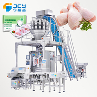 Máquina Multifuncional Automática para Pesar y Empacar Pollo Frito en Bolsas, Pollo Congelado IQF