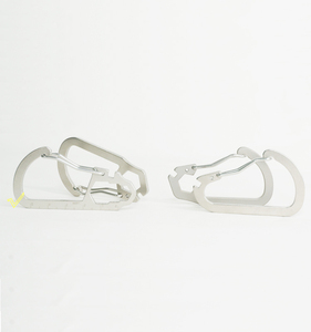 Crochet de mousqueton en alliage de titane robuste de qualité supérieure pour le camping en plein air porte-clés en filet portable - Product Image 3