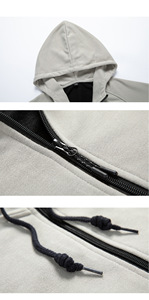 Tuta Sportiva da Uomo con Felpa con Zip e Pantaloni in Colori a Blocchi Personalizzabili all'Ingrosso - Product Image 5