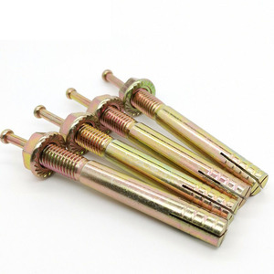 Boulon d'ancrage de frappe en acier au carbone galvanisé Marteau à vis d'expansion entraîné par M6-M10 Application concrète Amovible - Product Image 2