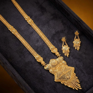 Wholesale Traditional Fashion 14K 18K 24K Gold Plated Brass Orthodox Religious Jewelry <b>Long</b> <b>Necklaces</b> Gold Filled Jewelry - Product Image 3