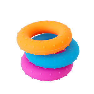 Anelli in silicone con impugnatura, diametro 22 mm, per esercizi con <span class=keywords><strong>le</strong></span> <span class=keywords><strong>mani</strong></span>, attrezzatura fitness, allenamento della forza, strumento per la riabilitazione - Product Image 2