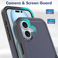 Vente chaude Forros 360 Doublure Antichoc Armure De Protection Téléphone Portable Coque Arrière pour iPhone 17 16 Pro Max 15 16E 14 13