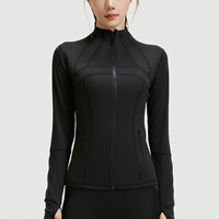 Haut de yoga léger personnalisé le plus vendu pour femme, en Spandex/Polyester respirant, extensible dans les quatre sens, idéal pour la course et l'entraînement