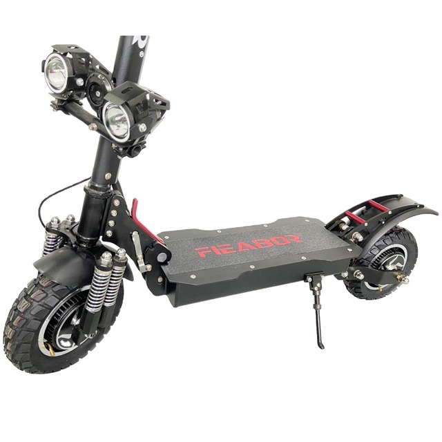 FIEABOR OEM 2000w 65 km/h Adult Dual Motor Electric Scooter With 52v Lithium Battery Four Spring Suspension