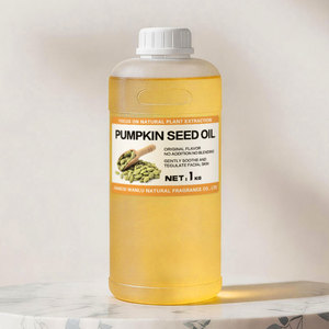 Aceite de Semillas de Calabaza Prensado en Frío de Alta Calidad, Grado Alimenticio, Aceite Portador Comestible, Materia Prima para Alimentos Saludables y Cuidado de la Piel, Venta al Por Mayor - Product Image 1