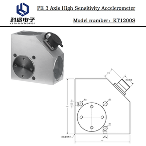 Sensor Transdutor Transmissor Acelerômetro Piezoelétrico de 3 Eixos PE para Medição de Vibração e Choque Monitoramento Micro-sísmico - Product Image 4