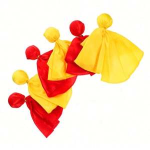 Drapeaux de jetables légers et économiques pour arbitres – Accessoires pour jeux et fêtes – Drapeaux de pénalisation sportifs pour le football et le soccer - Product Image 1