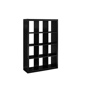 Libreria Scaffale Organizer a 12 Cubi Elegante in Legno Massello Bianco per Arredo Casa e <span class=keywords><strong>Giardino</strong></span> - Product Image 2