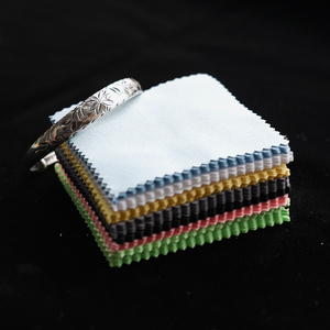 Biểu tượng tùy chỉnh in da lộn làm sạch vải đồ trang sức sang trọng CLEANER cho đánh bóng vải - Product Image 3