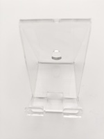 Soporte Moderno para Teléfono de Acrílico Transparente para Escritorio, Soporte Portátil para Celular y Tablet
