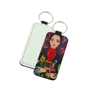 Bán Buôn Quà Tặng Lưu Niệm Nhôm Keyring <span class=keywords><strong>Keychain</strong></span> Thăng Hoa Da <span class=keywords><strong>Keychain</strong></span> Trống - Product Image 4