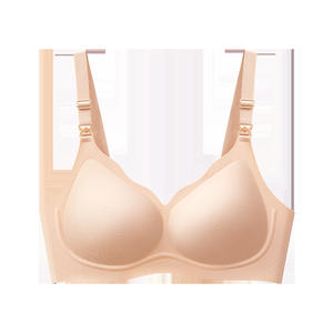 Soutien-gorge de maternité October Crystalline, couleur chair, sans couture, antibactérien, pour allaitement, effet push-up - Product Image 5