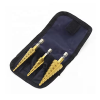 TRANRICH Step Dril Foret étagé droit rainuré HSS pour bois, métal