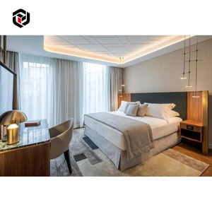 新しいデザインのモダンなカスタムエッジセットOEMホテル寝室家具（アパート用、サイズカスタマイズ可能） - Product Image 3