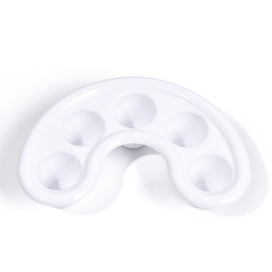 Bol de trempage pour ongles en acrylique à 5 trous, plateau portable pour trempage des doigts, pour le retrait du gel, l'adoucissement des peaux mortes, manucure - Product Image 3