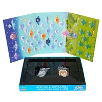 Jeu de société éducatif personnalisé pour enfants, avec jetons en plastique, pour stimuler l'intérêt des enfants pour l'apprentissage