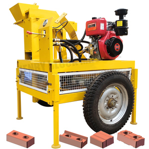Machine à fabriquer des blocs de briques en argile hydrauliques <span class=keywords><strong>Henry</strong></span> Diesel M7M1 à emboîtement, à vendre - Product Image 1