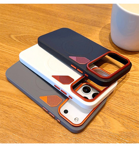 Fundas para <span class=keywords><strong>iPhone</strong></span> de Diseño de Lujo, Funda Magnética de Imitación con Disipación de Calor para <span class=keywords><strong>iPhone</strong></span> 17 <span class=keywords><strong>Pro</strong></span> <span class=keywords><strong>Max</strong></span> - Product Image 3