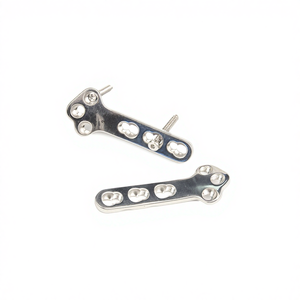 Pelat busur TPLO 2.7mm untuk implan Trauma hewan peliharaan pelat tulang tinggi Tibial anjing untuk operasi hewan peliharaan - Product Image 1