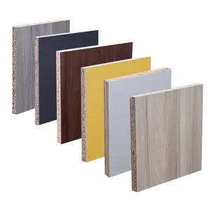 Wood Veneer 18mm Melamine Mdf Board Melamine Board Furniture Wardrobe Board E1