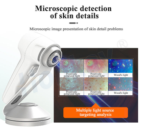 Analizador de Piel Profesional con IA, Escáner Facial 3D, Dispositivo de Análisis de Piel Facial de 8 Espectros para Salón de Belleza - Product Image 3