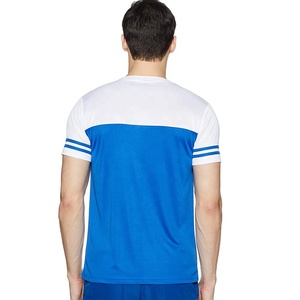 เสื้อยืดผู้ชายคอโอ แขนสั้น ทรงปกติ แต่งขอบตัดสี สไตล์ลำลอง รับสกรีนโลโก้ เสื้อยืดผู้ชายคุณภาพสูงจากซัพพลายเออร์ - Product Image 6