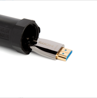Cable de Fibra Óptica HDMI Blindado AOC 8K 4K 10M 15M 20M 30M 50M 100M, Cable Óptico Activo para Proyector HDTV