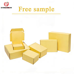 EBB Shoes Clothes Mailing Packaging Small <b>Black</b> Corrugated Mailer <b>Box</b> Heavy-Duty Reusable Airplane Closure Custom Printing - Product Image 1