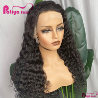 Pré plumé vague profonde 13*4 4*4 perruques de cheveux humains HD dentelle avant perruque pour femme brut indien vierge Remy cheveux HD frontale perruques en gros