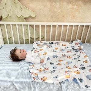 <span class=keywords><strong>Couverture</strong></span> douce double face pour bébé, tissu <span class=keywords><strong>Minky</strong></span> à pois d'un côté et coton de l'autre, <span class=keywords><strong>couverture</strong></span> légère non rembourrée pour tout-petit - Product Image 5