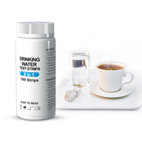 Kit de test d'eau 8 en 1 pour la sécurité de l'eau potable-Analysez les bactéries, la dureté et le chlore en quelques minutes