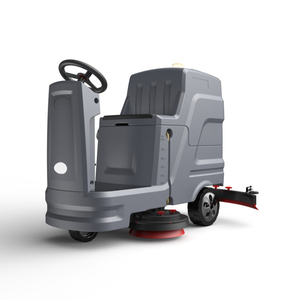 Battery-Powered Self-Propelled Ride-On <b>Floor</b> Scrubber Cordless Manual Operation Cold Water Washing <b>Machine</b> for Large Area Featur - Product Image 1