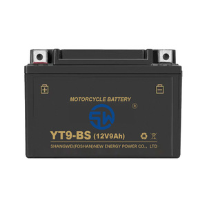 แบตเตอรี่มอเตอร์ไซค์แบบปิดผนึก Shangwei YT9-BS 12V 9Ah - Product Image 1