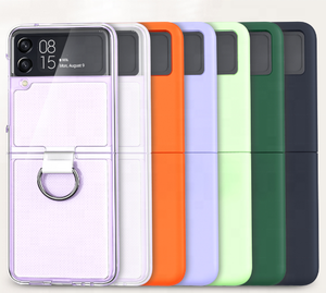 Para Samsung <span class=keywords><strong>Z</strong></span> <span class=keywords><strong>Flip</strong></span> 7 funda de teléfono de PC transparente con anillo de dedo para Galaxy <span class=keywords><strong>Z</strong></span> <span class=keywords><strong>Flip</strong></span> <span class=keywords><strong>3</strong></span> <span class=keywords><strong>Flip</strong></span> 4 <span class=keywords><strong>Flip</strong></span> 5 <span class=keywords><strong>Flip</strong></span> 6 funda de teléfono esmerilada - Product Image 4