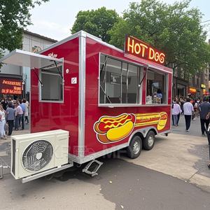 Remolque con Certificación DOT, Remolque Vintage para Restaurante, Barra Móvil de Barbacoa, Pizza, Café, Camión de Comida - Product Image 1