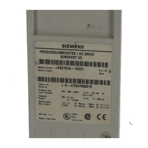 6SE7016-1EA21 SIMOVERT Masterdrives ระบบควบคุมการเคลื่อนที่ PLC - Product Image 2