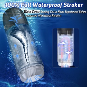 Mainan seks pria otomatis cangkir masturbasi pria pompa <span class=keywords><strong>penis</strong></span> pembesaran mesin seks seks oral kereta pembesar pompa pria dewasa - Product Image 2