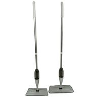 Vente Flash : Outils de Nettoyage Domestique – Serpillère Plate Rotative à 360° avec Bouteille Rechargeable et Tampon Lavable