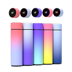 Bouteille d'eau isotherme avec affichage LED de la température en temps réel, bouteille intelligente en acier inoxydable avec affichage de la température - Product Image 3