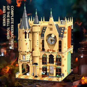 JIESTAR JJ9148 1255 Piezas, Serie de Películas, Torre del Reloj de Hogwarts, Bloques de Construcción, Modelo de Juguete Educativo Técnico, Regalo Festivo - Product Image 5