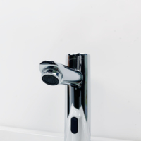 Robinet intelligent à capteur automatique pour lavabo, sans alimentation externe, nouvelle génération, en cuivre, à économie d'énergie, design contemporain