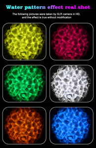 Giáng sinh ngoài trời 200W 300watt <span class=keywords><strong>Led</strong></span> Logo gobo đại dương nước sóng gợn ánh sáng gobo chiếu ánh sáng - Product Image 4