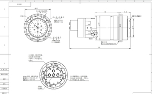 Broche aérostatique ultra-rapide à roulement pneumatique pour perçage, broche motorisée avec 8000 tr/min et 220 V - Product Image 6