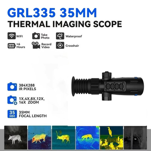 กล้องมองภาพความร้อนแบบตาเดียว 1800M ความละเอียด 384x288 50Hz กล้องมองกลางคืนสำหรับการล่าสัตว์ กล้องมองภาพความร้อนแบบตาเดียวสำหรับกิจกรรมกลางแจ้ง - Product Image 3