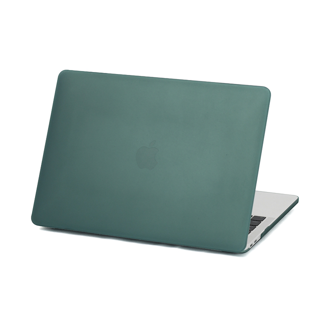 OEM Custom Silicone Transparent Pure Color Hard Case Laptop Sleeve Shell for Macbook Air 13