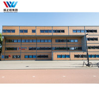 Edificio escolar de estructura de acero con diseño personalizado gratuito